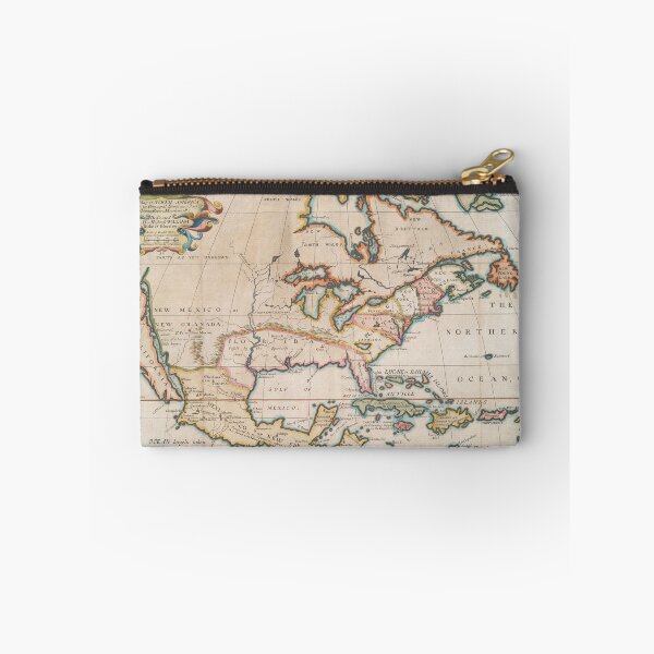 Item preview, Vintage Map of North America (1719) designed and sold by BravuraMedia.