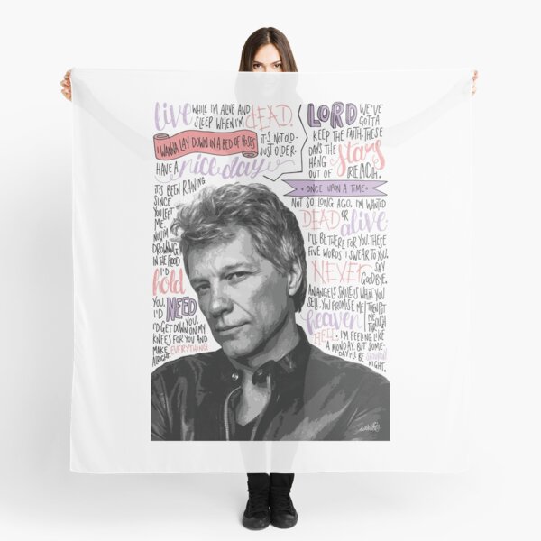 Jon Bon Jovi Scarf
