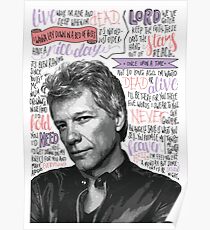 Jon Bon Jovi Poster