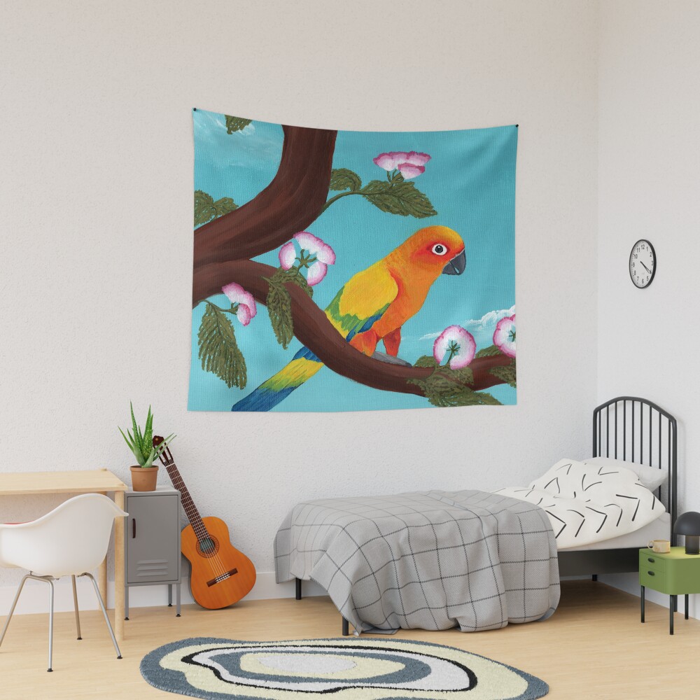 Vista previa del artículo con la obra «Tela decorativa», diseñado y vendido por LWDstudio.