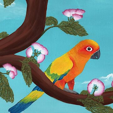Imagen de la obra Sun Parakeet de LWDstudio