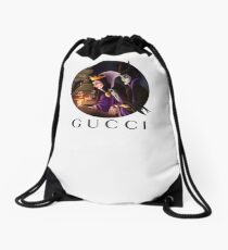 maleficent wicked Drawstring Bag