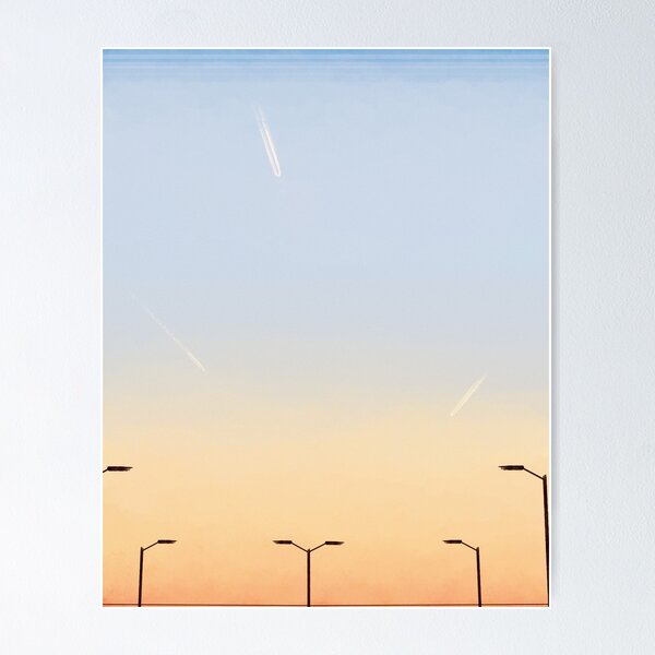 city sunset 2 Poster