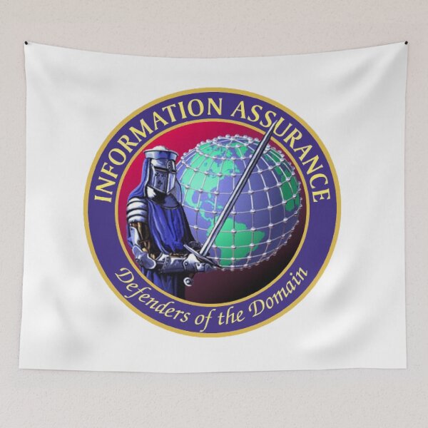 Artikelvorschau, NSA Information Assurance "Verteidiger" Wappen entworfen und verkauft von Nikki SpaceStuffPlus.