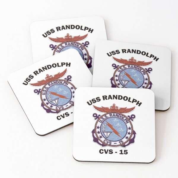 Item preview, USS Randolph (CV/CVA/CVS-15) Crest designed and sold by Nikki SpaceStuffPlus.