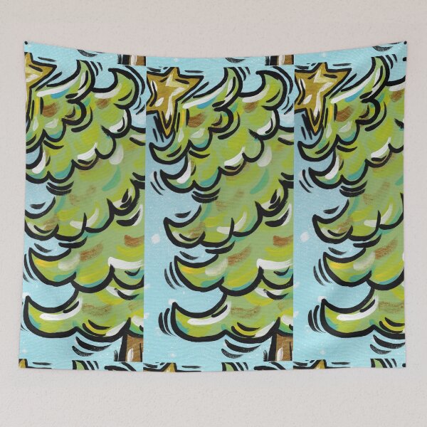 Item preview, Bright Merry Christmas Tree 2 designed and sold by missmann.