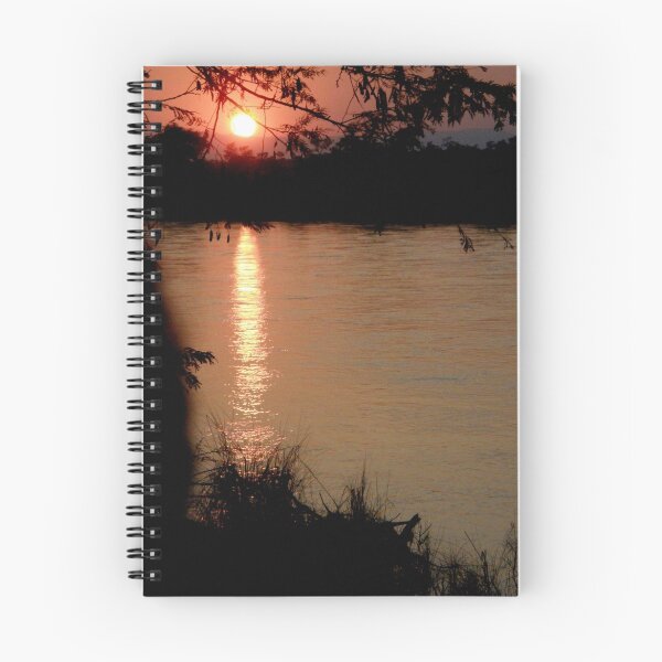 Item preview, Memorable ~ Evening falls on the Narayani River designed and sold by Patty Lewis.