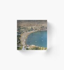 Lindos Bay Acrylic Block