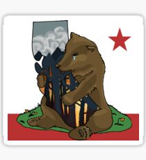 California fires - ARTIST PROCEEDS DONATED TOWARDS WILDFIRE RELIEF Sticker