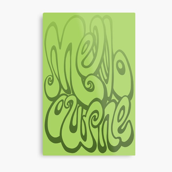 Item preview, Melbourne lettering art - green designed and sold by bignose1977.