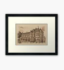 Chateau de Chenonceau Framed Print