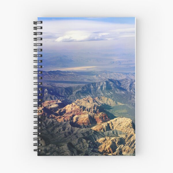 Item preview, Aerial View California-Nevada Border designed and sold by WaterInMotion.