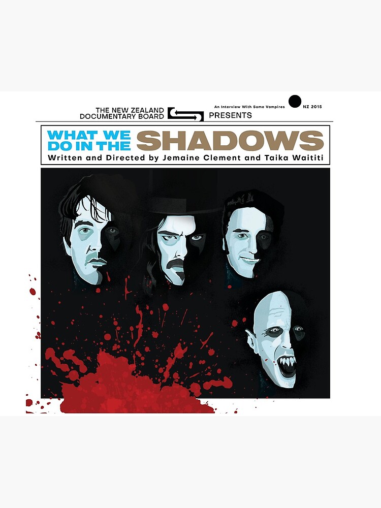 What We Do in the Shadows movie poster by cwayers