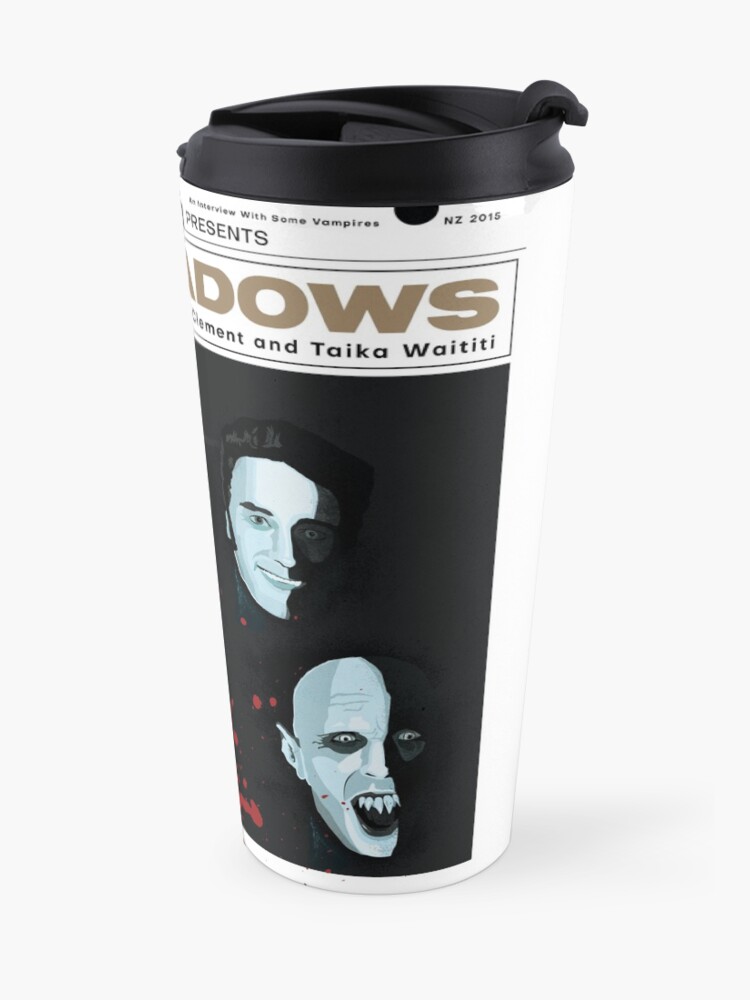 Alternate view of What We Do in the Shadows movie poster Travel Mug