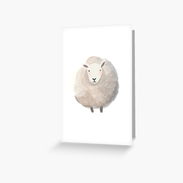 Ramsey the Sheep Greeting Card