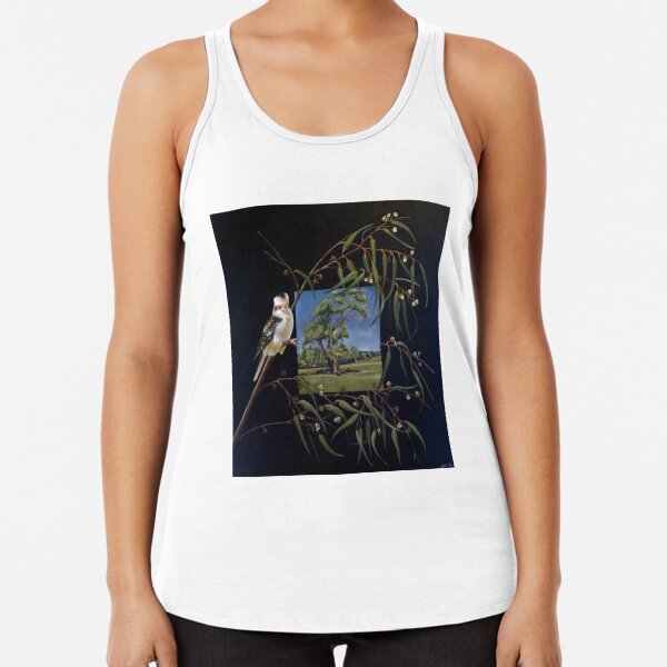 Merry Merry King - Oil on canvas Racerback Tank Top