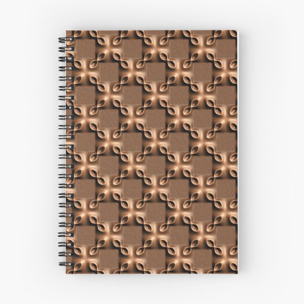 Item preview, Convex effect brown leather textured pattern. designed and sold by gallofoto.