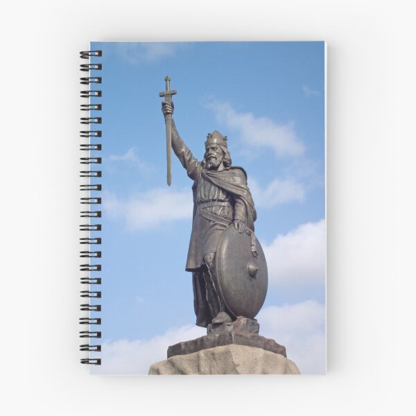 Item preview, Statue of King Alfred the Great, Winchester, UK, also available on a T-shirt designed and sold by Philip Mitchell.