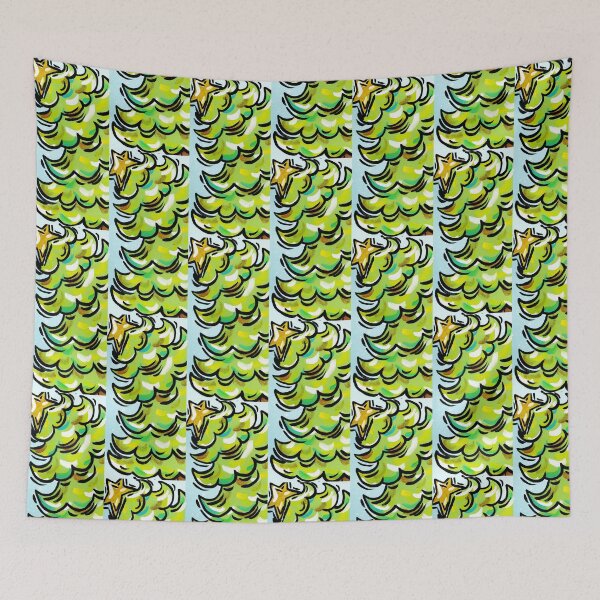 Item preview, Bright Merry Christmas Tree 4 designed and sold by missmann.