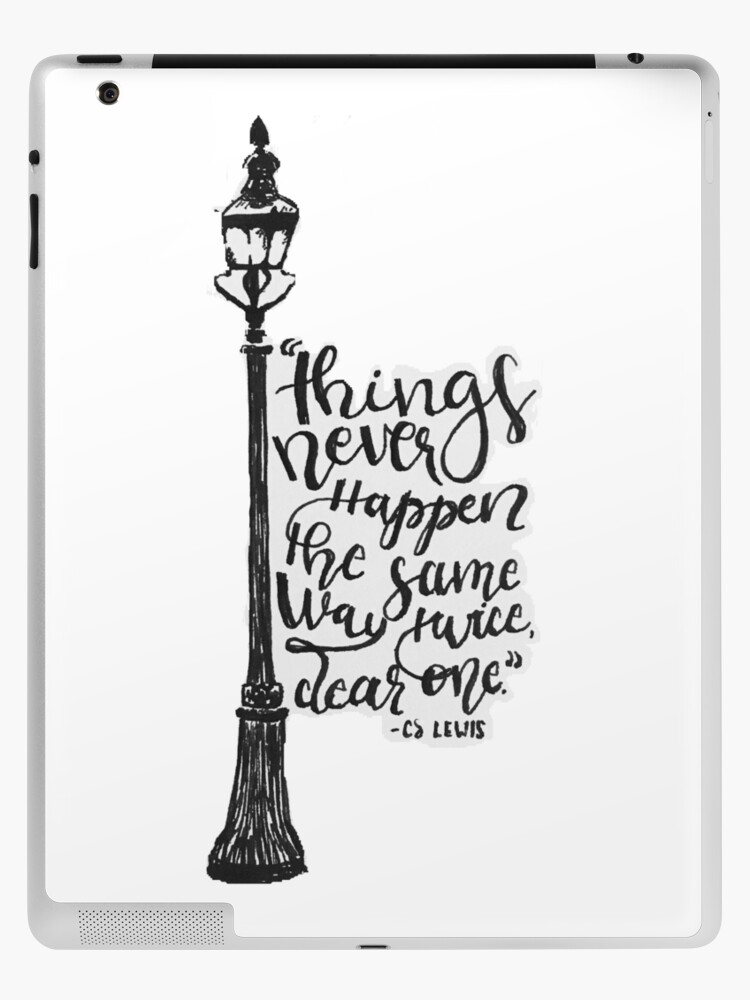 Aslan Narnia CS Lewis Quote | iPad Case & Skin