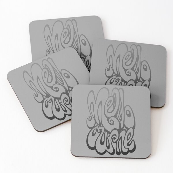 Item preview, Melbourne lettering art - harbour mist grey designed and sold by bignose1977.