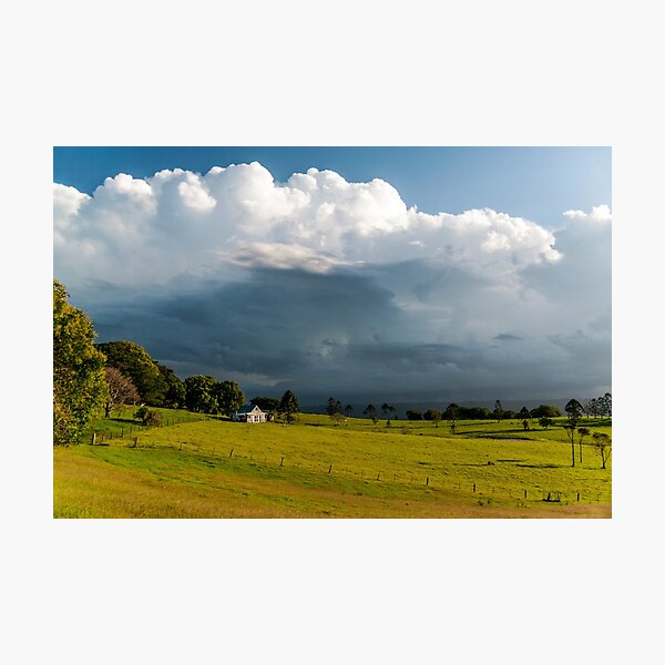 Storm Clouds Approaching, Maleny Photographic Print