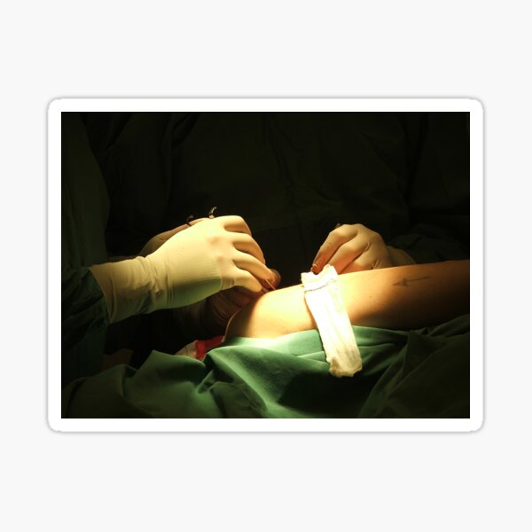 Plastics Surgery - Photography by Avril Thomas - Adelaide / South Australia Artist Sticker