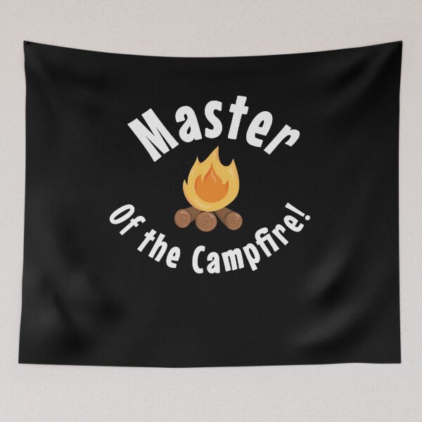 Item preview, Master of the Campfire Camping Designs designed and sold by SpiritWestDesig.