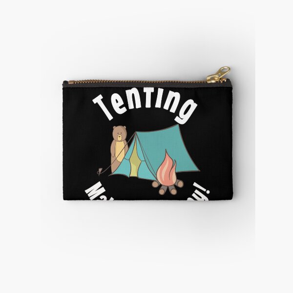 Item preview, Tenting Makes Me Happy Camping Campfire Designs designed and sold by SpiritWestDesig.