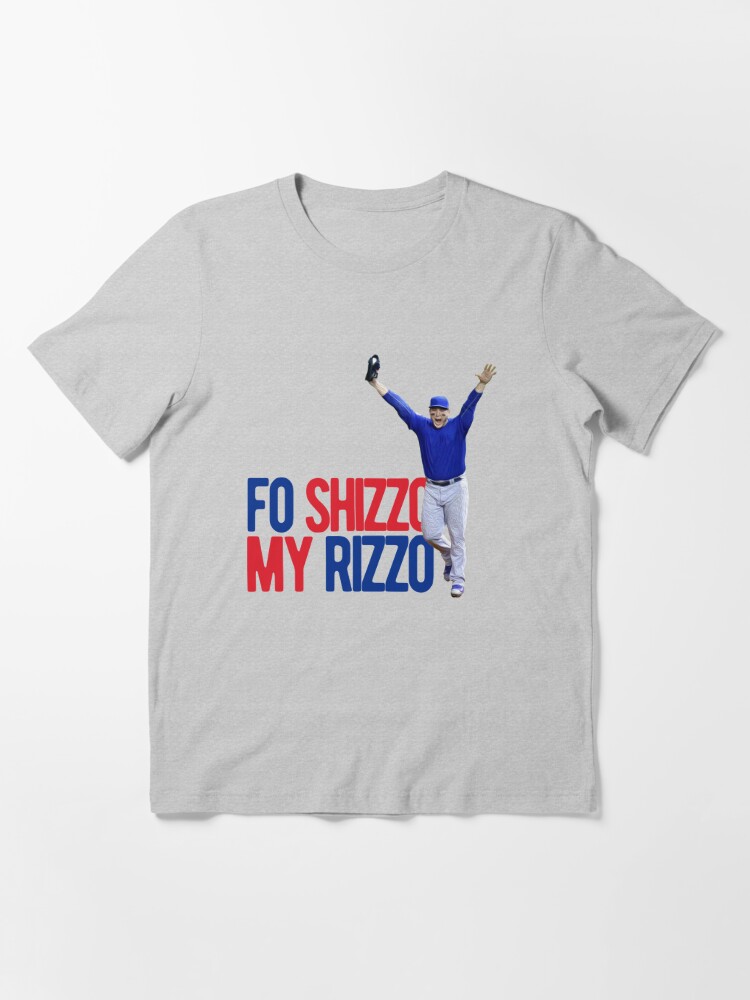  Anthony Rizzo Shirt (Cotton, Small, Heather Gray