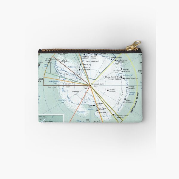 Item preview, Map of Antarctica (2000) designed and sold by BravuraMedia.