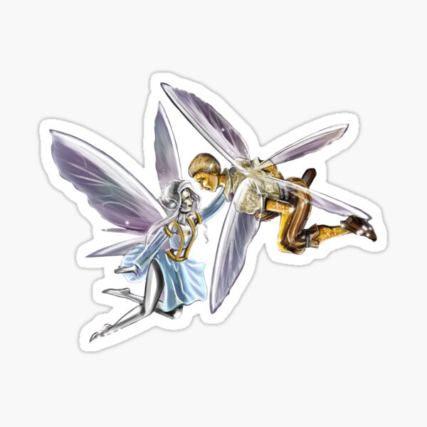 Alex And Ali, faeries Sticker