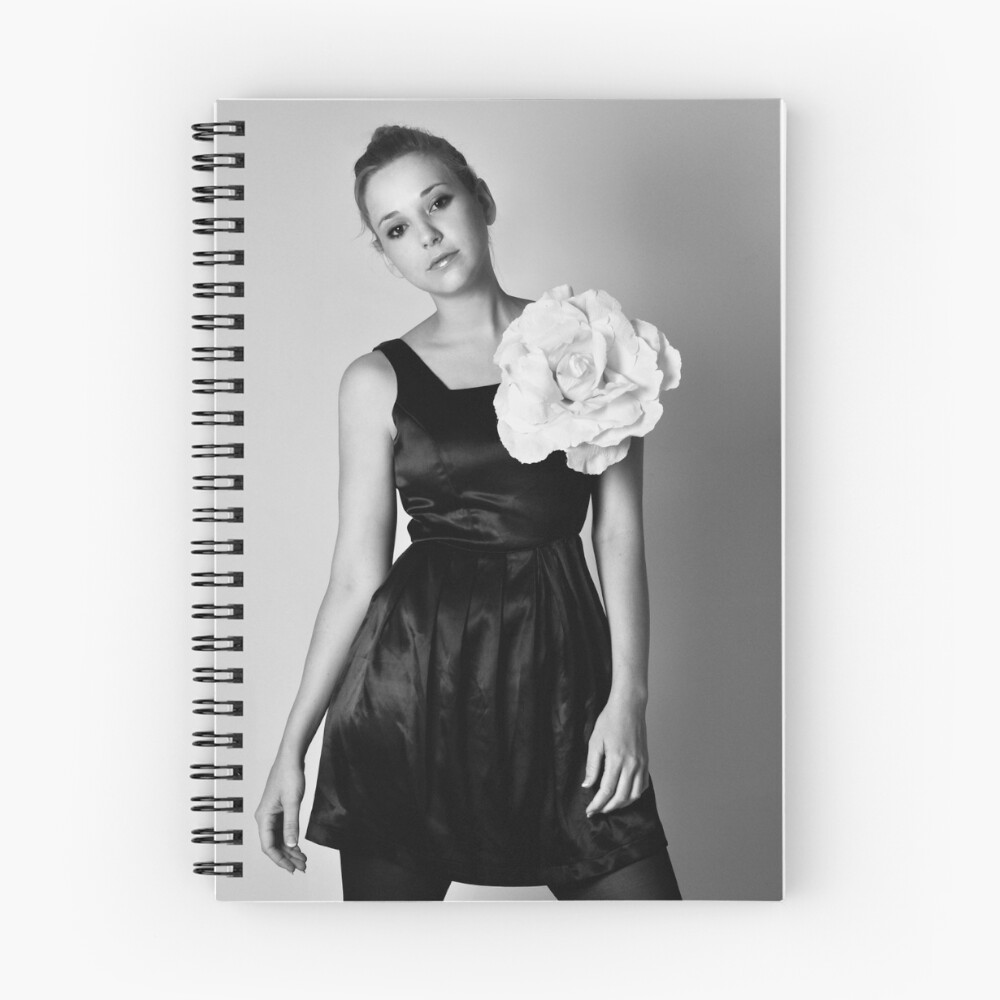 Item preview, Spiral Notebook designed and sold by fallenrosemedia.