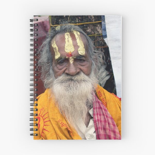 Artikelvorschau, Assamese wise man outside a temple on Majuli Island, Assam, India. entworfen und verkauft von Darius4522.