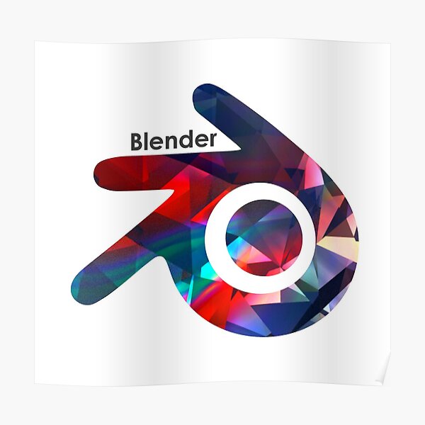 Blender Posters Redbubble