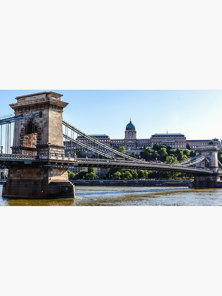 Thumbnail 3 of 3, Canvas Print, Széchenyi Chain Bridge designed and sold by darren-j-mcleod.