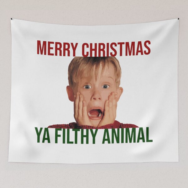 Item preview, Merry Christmas Ya Filthy Animal designed and sold by serendipitous08.