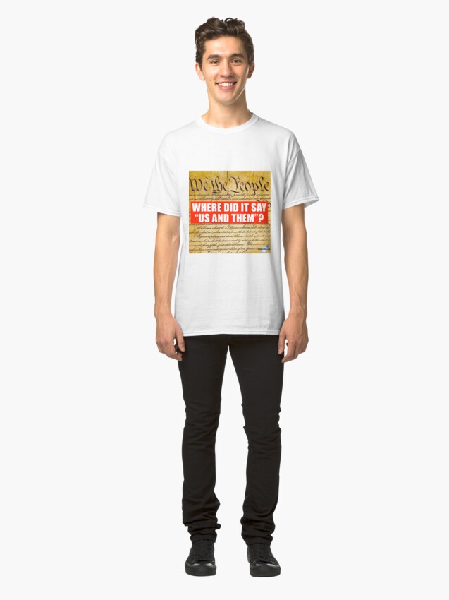 Alternate view of Us and Them? Classic T-Shirt