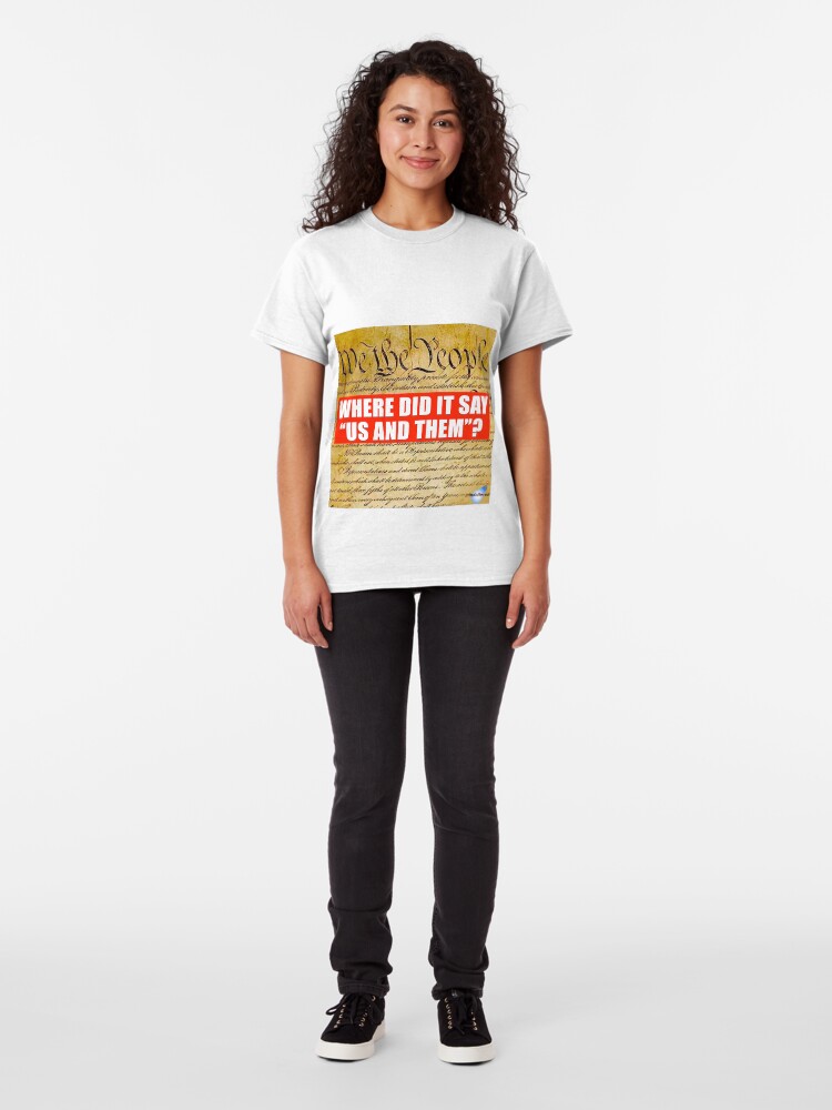 Alternate view of Us and Them? Classic T-Shirt