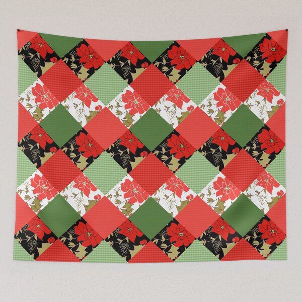 Item preview, Patchwork, Christmas 1 designed and sold by fuzzyfox.