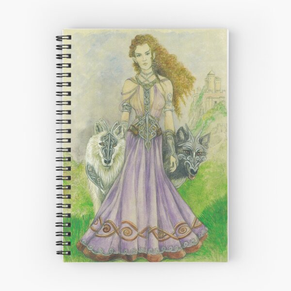 Item preview, Elven Wolf Queen designed and sold by morgansartworld.