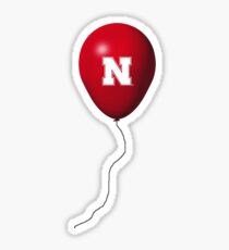 touchdown nebraska Sticker