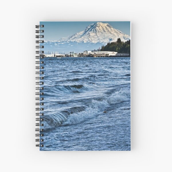 Overlooking the Sound Spiral Notebook