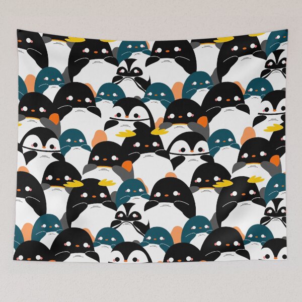 Item preview, Chubby Penguin Pattern designed and sold by Stephanie Hardy.
