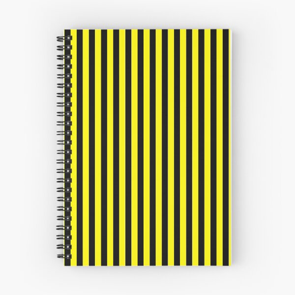 Item preview, Rayas Verticales Amarillo Limón y Negro designed and sold by ColorPatterns.
