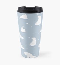 Taza de viaje patrones todos los dias | Osos de yoga