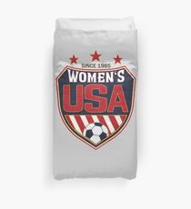 USA Frauenfußball National Shield seit 1985 Bettbezug