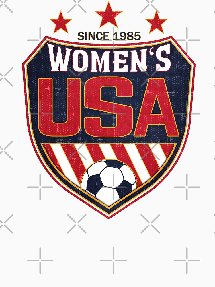 "USA Women's Soccer National Shield since 1985" Tshirt for Sale by fermo Redbubble soccer t