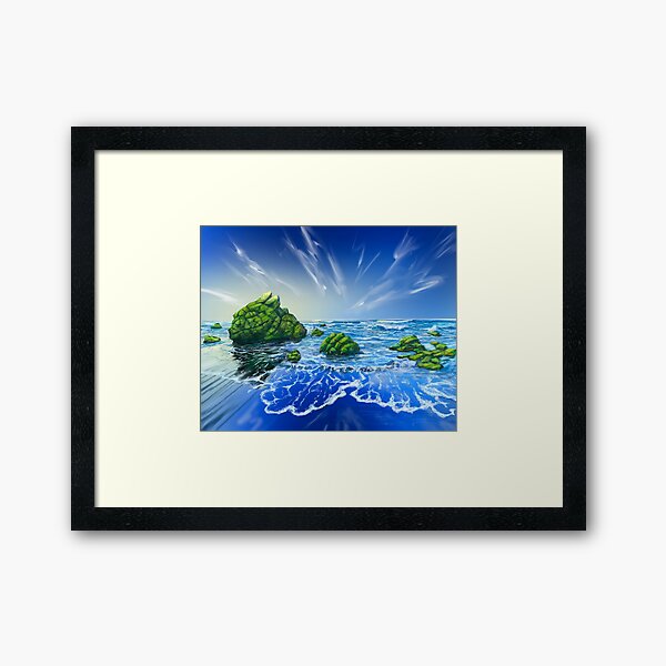Sleeping Dragon Framed Art Print
