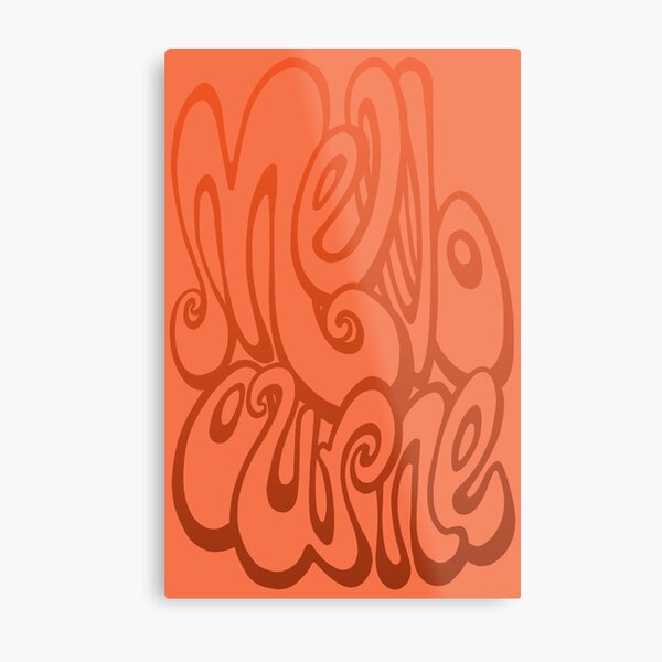 Item preview, Melbourne lettering art - orange designed and sold by bignose1977.